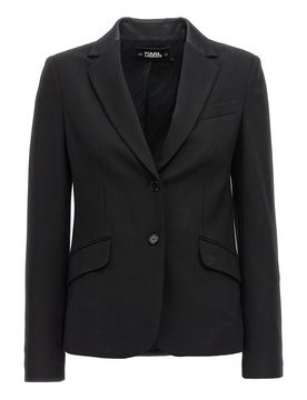 Blazer monopetto a punto
