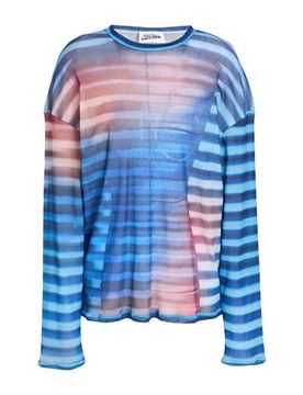 Camiseta Mujer Azul S Mujer
