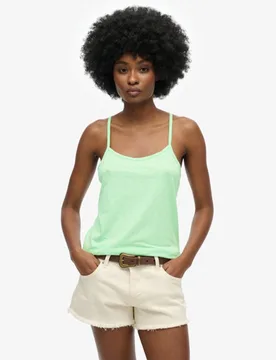 Superdry Women's Studios Cami Top Grün - Größe: 38 - 24.99 - FashionsVida