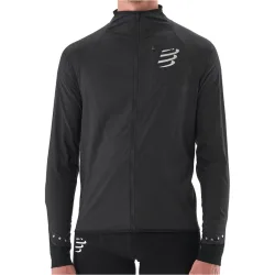 Hurricane windproof CHAQUETA TRAIL RUNNING HOMBRE Negro (S)