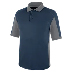 Polo de travail Cetus Marine/Gris Bleu marine L