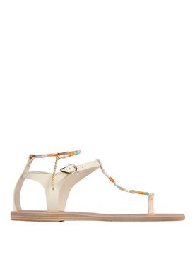 Sandalias de dedo Mujer Marfil 40 Mujer