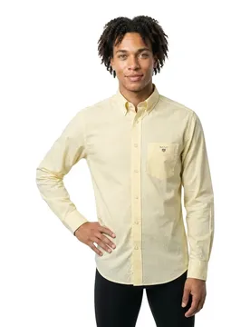 Chemise à Manches Longues 3000150 Regular Fit Vanilla Yellow L