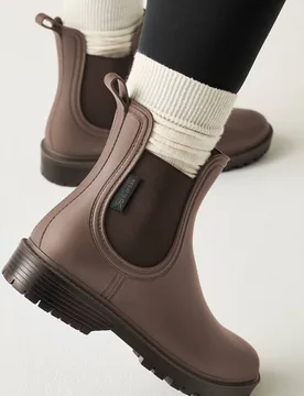 Women's Harriett II Ankle Waterproof Wellies Boots in Brown Size: 7 - Brown - Size: 7 - Regatta - FashionsVida