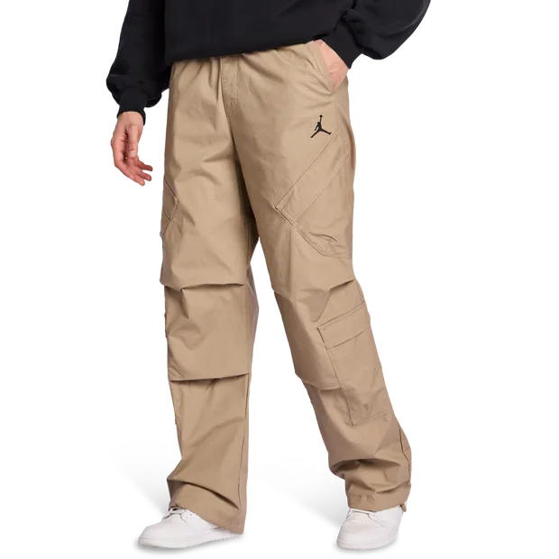 Flight Men Pants - Brown - Size L - Poly Woven - Brown - Size: Large - Jordan - FashionsVida