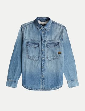 G-STAR RAW Shirt Dakota Blau M
