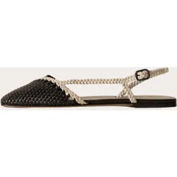 Sandalias planas Rondaia de piel
