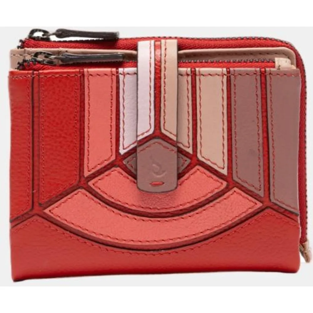 Cartera pequeña en piel con patchworks - Abbacino - FashionsVida