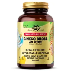 Estratto Di Foglie Di Ginkgo Biloba Sfp 60 Unità Brown