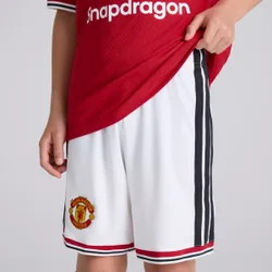 Manchester United Kids 26/27 Home Shorts White 15-16Y