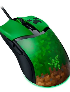 Souris Gaming Cobra Minecraft Edition Green / Brown / Black One Size unisex