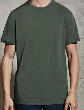Maglietta basic - verde polveroso
