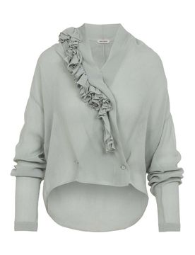 Alberta Ferretti Creponne Blouse