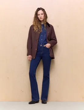 Pantalón denim de mujer campana - Easy Wear - FashionsVida