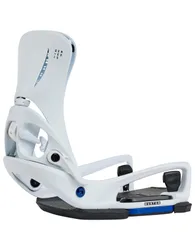 Fixations de snowboard all mountain - Genesis Est Step On White - Taille 41,5-43,5 - Blanc