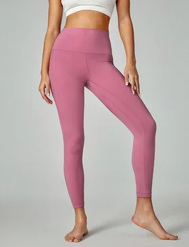 Leggins De Cintura Alta Con Bolsillo Lateral Featherfit™ De 24" - Shein - FashionsVida