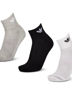 Unisex Socks - White - Size 4.5-5.5 - White - Size: 4.5-5.5 - Adidas - FashionsVida