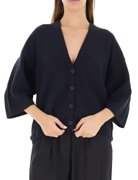 Cardigan misto lana NERO XS/S - American vintage - FashionsVida
