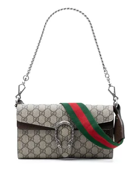 Small GG Supreme East West Dionysus Flap Bag - Gucci - FashionsVida