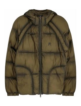 Piumino In Nylon Imbottito E Trapuntato