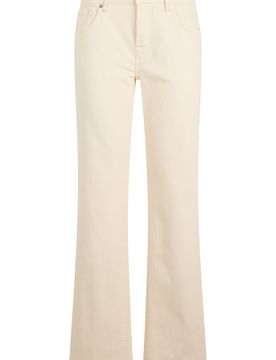 High-Waisted Straight Jeans with Retro-Wide Leg