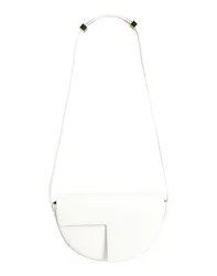 Schultertasche Damen Elfenbein -- Damen