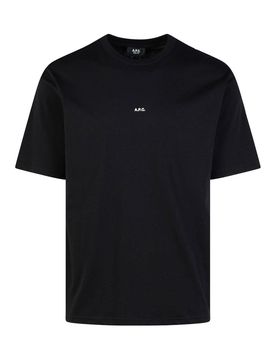 T-shirt squadrata in cotone