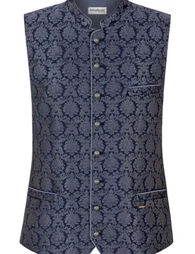 Trachtenweste Pio (dunkelblau, Gr. 58) von Bergfeuer für Herren, Oberteile, 100% Polyester - Stockerpoint - FashionsVida