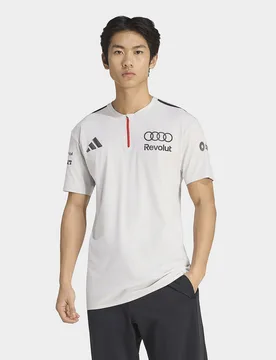 Mens Polo A Manica Corta Audi Revolut F1 Team Engineers & Marketing - Bianco, bianco bianco Uomo taglia XS - Adidas - FashionsVida