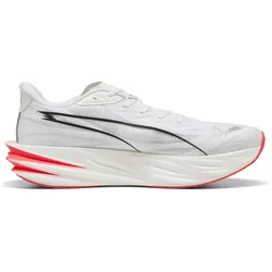 Deviate Pure Nitro Running Shoes White / Ultra Red / Silver UK 6.5 Men