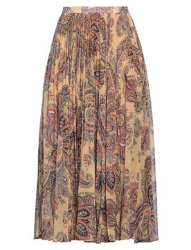 Midi-Rock Damen Sand 30,34,40 Damen