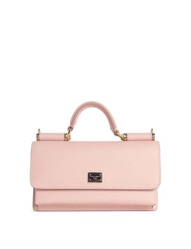 Mini Pelle Di Vitello Dauphine Rosa
