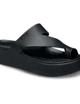 Infradito Getaway Platform Toe Loop Black EU 37-38