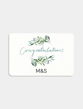 Congratulations E-Gift Card No Colour - M&S - FashionsVida