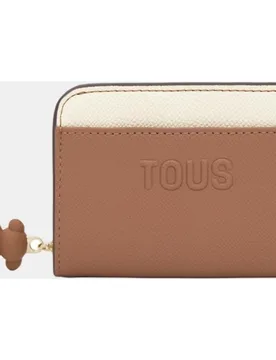 Billetera mediana doble Audree Saffiano - Tous - FashionsVida