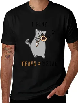 Trombone Lover Gift - I Play Heavy Metal - Trombone Gift Idea - Cat Lover Phones Cases And Other Gift T-Shirt - Aliexpress - FashionsVida