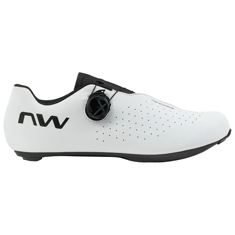 Scarpe Da Strada Sonic Plus Wide White / Black - Northwave - FashionsVida