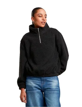 Giacca Troya Fleece Black S
