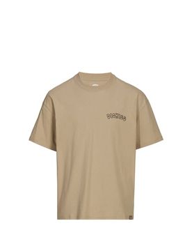 T-shirt en coton Beige L Male