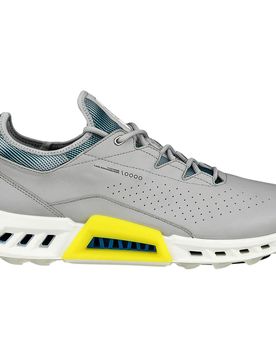 Golfschuhe Herren Biom C4, grau/gelb 46
