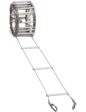 Escalera metalica estrecha 10 m 125 cm varios roca (UNICA)