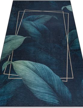 Teppiche Andre 1170 Waschteppich Blätter, Geometrisch Anti 80x150 Cm 80x150 Cm