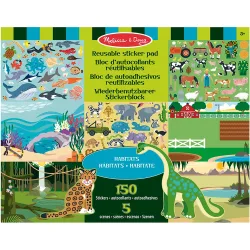 Melissa & Doug - Bloc Adhesivos Reut Habitats Melissa & Doug