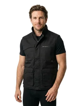 Cofan Gilet Colt Black L - Cofan - FashionsVida