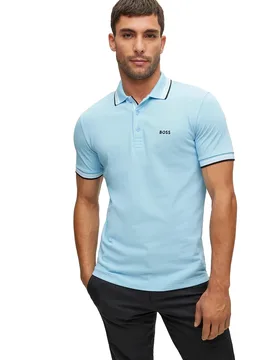 HUGO BOSS Polo Paddy, hellblau s - BOSS - FashionsVida