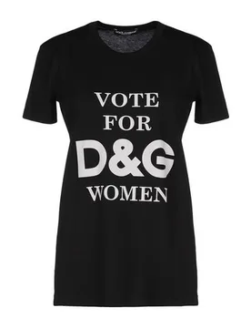 DOLCE&GABBANA T-shirts Damen Schwarz 30,32 Damen - Dolce & Gabbana - FashionsVida