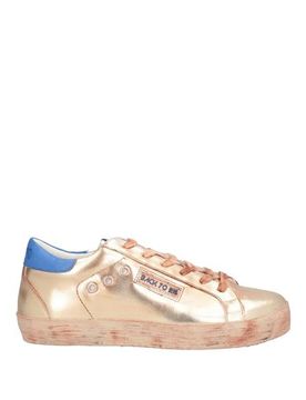 Back 70 Sneakers Mujer Oro 36 Mujer