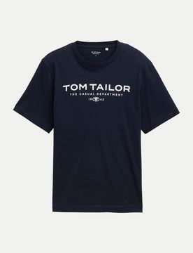 T-shirt with print Blau 3XL