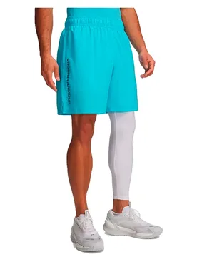 Short Tech Woven Wordmark Blue / Black 3XL - Under armour - FashionsVida