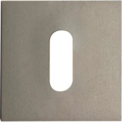 Roseta Cuadrada Bocallave Oval 50 x 50 x 5 mm